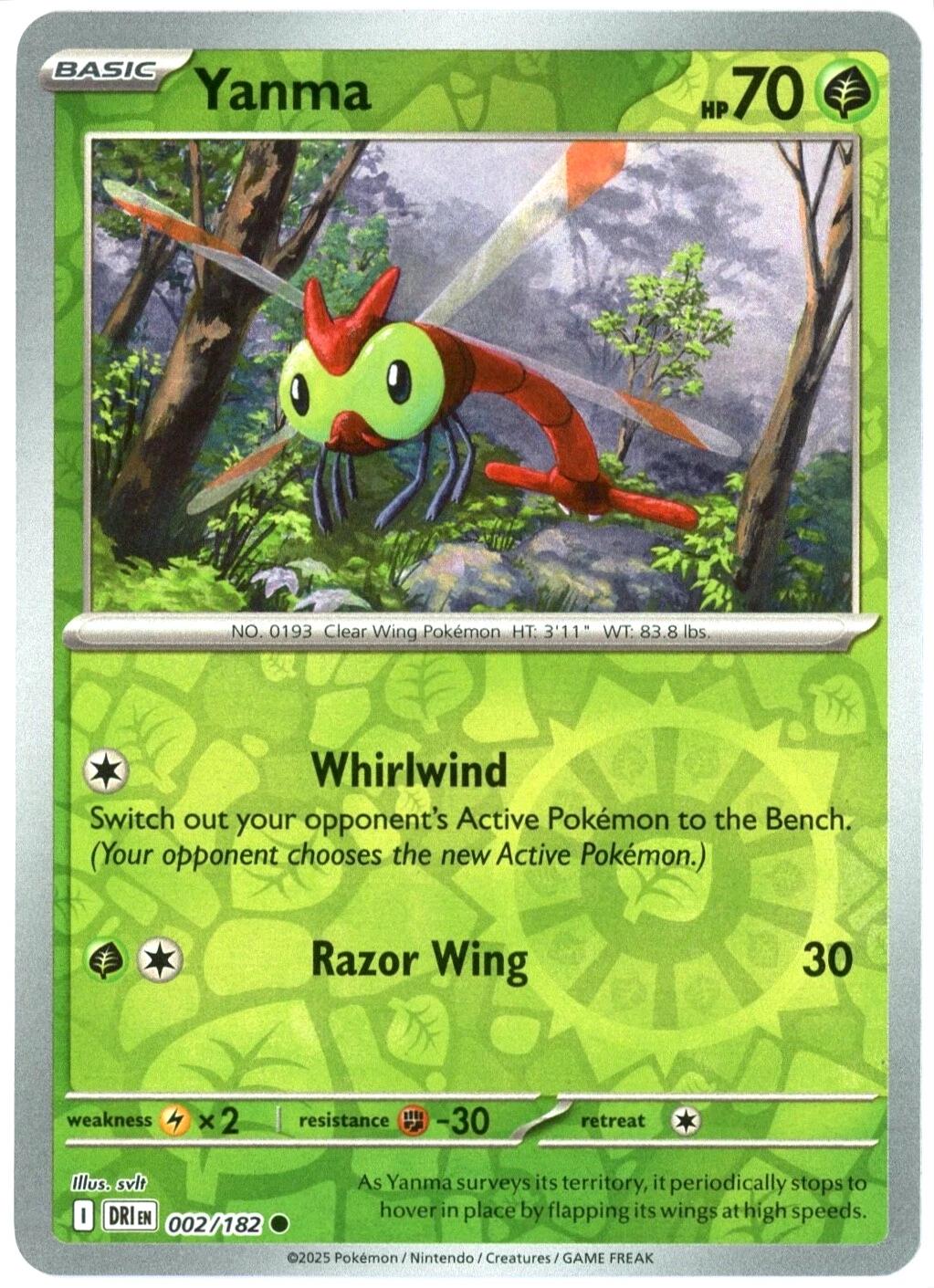 Yanma [Reverse Holo]